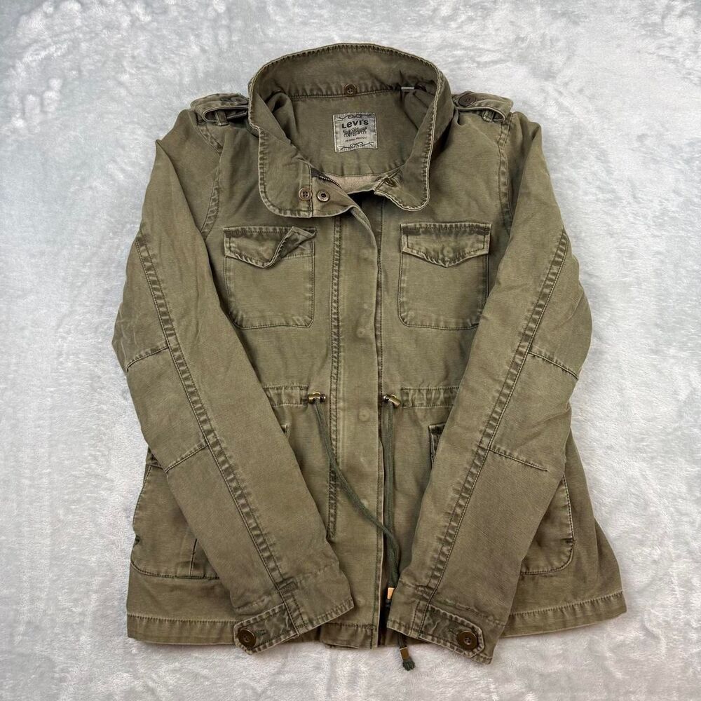 Levi-s Women's Green and Khaki Jacket
